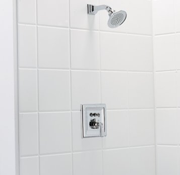 Buy American Standard Town Square Pressure Balance Bath/Shower Fitting with Built-In Diverter and Wall-Mount Tub Spout, Chrome #2555.602.002 (American Standard Showers, Plumbing, Bathtubs Showers & Saunas, Showers, Modules & Installation Kits)