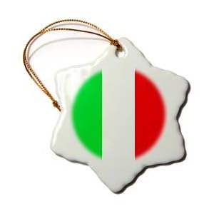 Click to buy Italian Christmas decorations : Italian flag ornament from Amazon!
