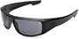Spy Optic Logan Polarized Sunglasses,Matte Black Frame/Grey Lens,one size