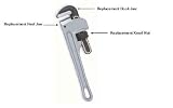 Williams 13555 Replacement Hook Jaw for 18-Inch Pipe Wrench [並行輸入品]