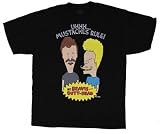 Mustaches Rule - Beavis And Butthead T-shirt