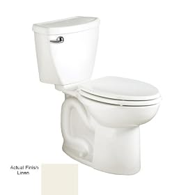 American Standard 2832.128.222 Cadet-3 FloWise Elongated Two-Piece Toilet with High Efficiency, Linen