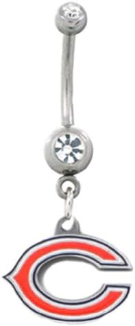Chicago Bears Belly Button Ring (s)