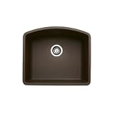 Blanco BL440172 BlancoDiamond Single Bowl, Cafe Brown