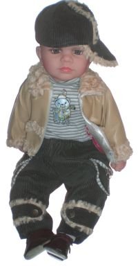 Childrens Toyshop  Toys : boat in winter coat 21 inch baby