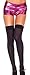 Women's Opaque Thigh High Stockings