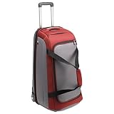 Case Logic 29 Lightweight Rolling Duffel (Red/Gray)