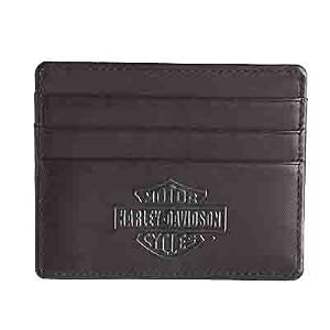 Harley-Davidson® Men's Bar & Shield Front Pocket Wallet. 100% genuine leather. 99422-09VM