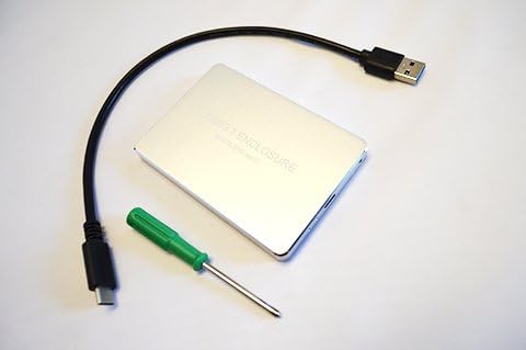 USB3.1 Type- C to 2 Ports mSATA SSD RAID Enclosure
