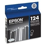 Epson DURABrite Ultra 124 Moderate-capacity Inkjet Cartridge (Black) (T124120)