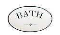 Classic Enamel Bath Sign