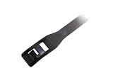 QUEST TECH CABLE TIES/16 SNAGLESS CABLE TIE - 120 LB WHITE 100 PER PK