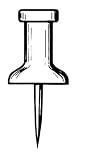 ALUM PUSH PINS 3/8 PT PK/20