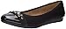 Anne Klein Sport Women's Abideby Fabric Ballet Flat, Black, 10 M US