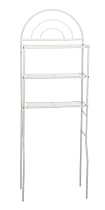 Zenith Products 2501W Freestanding Space Saver Over-the-Toilet Shelving System, White