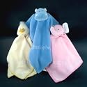 Animal Comforter - Pink Elephant. Can be personalised with up to 15 characters/letters