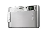 Sony DSCT200S Digital Camera - Silver (8.1MP, 5x Optical Zoom) 3.5" LCD