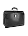 Pratesi Men's Leather Doctor Bag Briefcase w/Interior Lighting Black