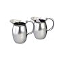 Water Pitcher with Ice Guard - Stainless Steel - 64 oz
