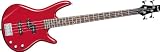 Ibanez IJXB190 Jumpstart Bass Guitar Package with Amp and Accessories - Transparent Red