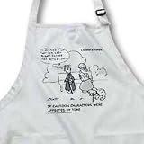 Londons Times Famous People Places Books Cartoons - THE ELDERLY CHARLIE BROWN - Aprons