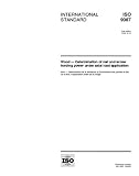 ISO 9087:1998, Wood - Determination of nail and screw holding power under axial load application
