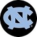 North Carolina Tar Heels NC Tire Cover - Black Image