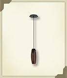 IMAGE OF Quorum 868-95 Decorative 1 Light Tortoise Pendant, Old World Finish