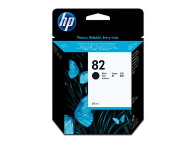 Hewlett Packard 82 Black Ink Cartridge Black 69ml Thermal Inkjet