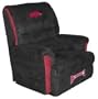 Arkansas Razorbacks Big Daddy Series Team Logo Embroidered Recliner Lounge Chair