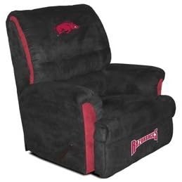 Buy Arkansas Razorbacks Big Daddy Series Team Logo Embroidered Recliner Lounge Chair now!