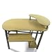 Natural Wood Large Computer Desk - Computer Desk; Computer Furniture; Laptop Desk; Laptop Table; Office Computer Desk; Computer Furniture Desk