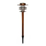Copper-Clad Solar Garden Light