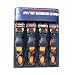 Neiko 51031A 1-Inch by 15-Feet Ratcheting Tie-Down with Soft-Grip Levers and PVC-Coated Hooks , 4-Set