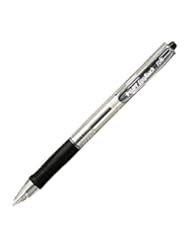 Office Product: Pilot EasyTouch Retractable Ball Point Pens, Fine Point, Black Ink, Dozen Box (32210) - 0