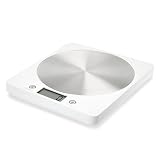 Kitchen & Housewares : Salter Slim design electronic platform kitchen scale white