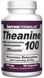Theanine 100 100 mg 60 Caps ( Promotes Relaxation & Learning Ability ) Jarrow Formulas