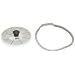 Hettich 1450 24 Place Hematocrit Rotor with Lid, 15000 rpm, 5mL Tube Capacity, 21382 RCF