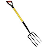 4 Tine Pitchfork - Non-Splinter Fiberglass Shaft