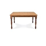 Review International Concepts  / International Concepts T58-5436 54 x 36 x 54 Inch Butterfly Leaf Extension Table - Cinnamon-Espresso
