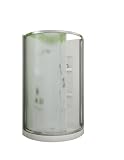 Aciflex BE36PP122 Breeze Round Corner Shower with Door and Base, 36x36x73