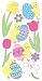 ESSENTIALS LARGE DIMENSIONAL STICKERS-EASTER CHICKS/EGGS/FLOWERS