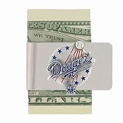 Los Angeles Dodgers Pewter Money Clip