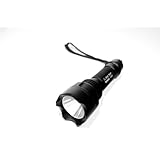 300 lumen 5Watt 18650 3 Mode CREE LED Flashlight with Carry Holster