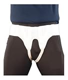 FlexaMed Double Inguinal/Groin Hernia Truss (Strong Support) - Large