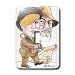 Londons Times Funny Panel Hollywood Cartoons - Sean Connery Colvin - Light Switch Covers - single toggle switch Image
