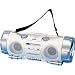 Produkt-Bild: AEG SRR 4317 CD/MP3 Radio (MP3 Line In Adapter Kabel, 4 Breitband-Lautsprecher) wei&szlig;