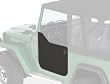 Bestop 53030-01 Black Soft Lower Half Door
