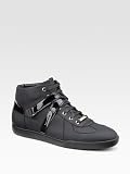 31IHN3nCHHL. SL160  Dior Homme Mens Strap Leather Sneakers   Black
