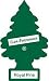 96 Pack Car Freshner 32001 Little Trees Air Freshener Royal Pine Scent - 3 Trees per Package